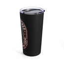 Legendary Grandfather: 20oz Military Design Tumbler with Black Background