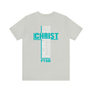 Soft cotton and quality print With Christ Fighting PTSD Awareness T-Shirt
