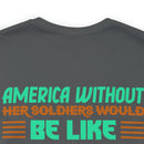 Americh: United with Our Angels - Military Design T-Shirt Honoring Guardians of Freedom