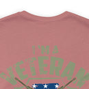 Timeless Service: Military Design T-Shirt - 'I'm a Veteran - My Oath of Enlistment Has No Expiration Date