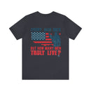 Every Man Dies, but How Many Truly Live? Military Design T-Shirt Embracing Adventure!