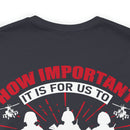 Recognize and Celebrate Our Heroes and She-roes Military Design T-Shirt: Honoring the Importance of Those Who Serve