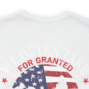 Gratitude Unleashed: Military Design T-Shirt Reminding Us to Appreciate What Truly Matters