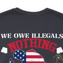 Honoring Our Veterans: Military Design T-Shirt - We Owe Them Everything