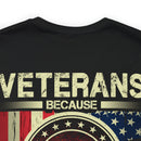 Veterans: American Heroes - Military Design T-Shirt for Patriotism and Appreciation