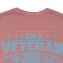 Eternal Oath: Military Design T-Shirt - 'I Am a Veteran - My Oath of Enlistment Has No Expiration Date