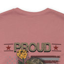 Proud Veteran: Military Design T-Shirt - Wear Your Service with Pride!