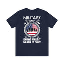 Family of Warriors: Military Design T-Shirt Embracing the Spirit of Battle