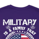 Family of Warriors: Military Design T-Shirt Embracing the Spirit of Battle