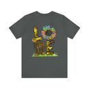 Love & Honor: Military Design T-Shirt Celebrating Unity and Courage