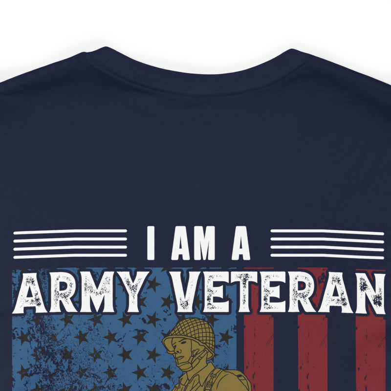 Veteran's Wit and Skill: Military T-Shirt - 'I Am an Army Veteran, I Can Fix Stupid But It's Gonna Hurt