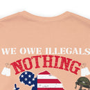 Honoring Our Veterans: Military Design T-Shirt - We Owe Them Everything