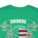 Wisdom in Service: Military Design T-Shirt Celebrating Soldiers' Critical Thinking