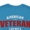American Veteran: Walking Beside Heroes T-Shirt with Military Design - Honoring the Few