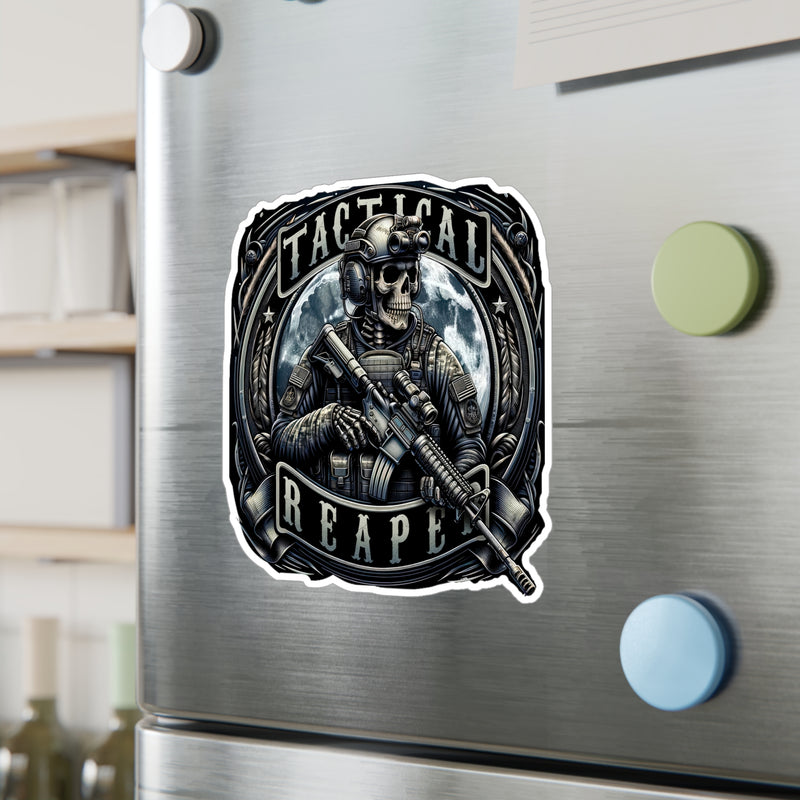 Midnight Sentinel: The Tactical Reaper Sticker