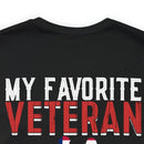 Forever My Hero: Military Design T-Shirt - Honoring My Husband, My Veteran