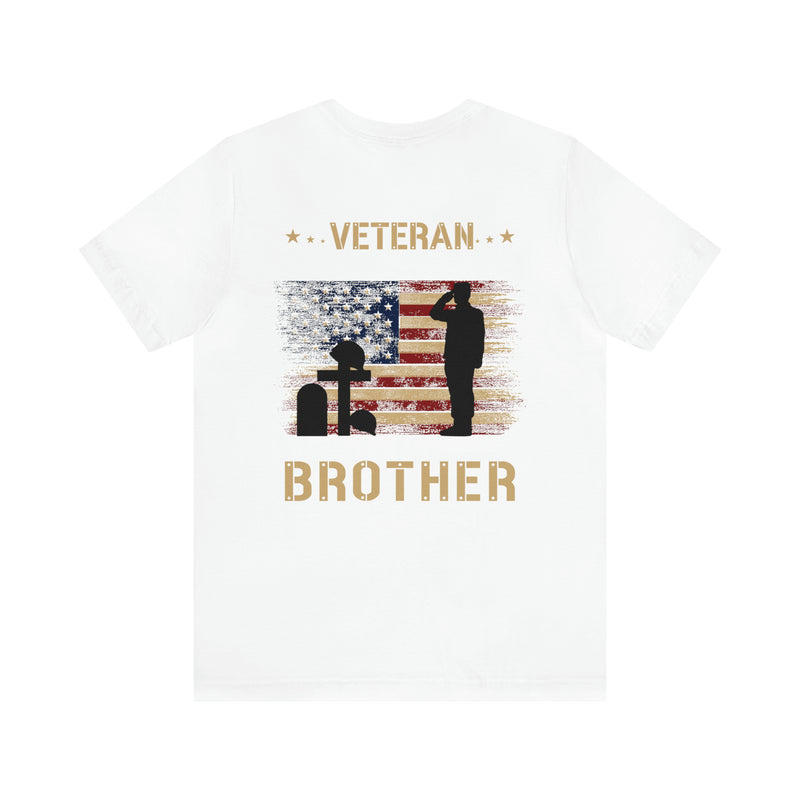 Remembering Our Fallen Brother: Veteran Don't Thank Me, Thank Him - Military Design T-Shirt