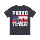 Proud Veteran: Military Design T-Shirt Honoring Courage and Dedication