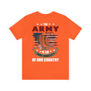Noble Defenders: Military Design T-Shirt Celebrating the Army's Honor and Bravery