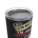 Proud Veteran Gift: 20oz Military Design Tumbler for the Well-Cared and Appreciated