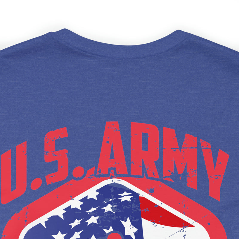 U.S. Army Veteran: Military Design T-Shirt - Proudly Serving with Honor and Courage