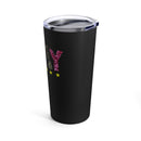 Army Dad 20oz Military Design Tumbler - Black Background