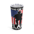 Patriotic Tribute: Military Design Tumbler - 20oz