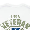 Timeless Service: Military Design T-Shirt - 'I'm a Veteran - My Oath of Enlistment Has No Expiration Date