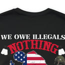 Honoring Our Veterans: Military Design T-Shirt - We Owe Them Everything