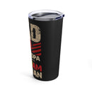 Proud Patriarch: 20oz Military Design Tumbler for Vietnam Veteran Dads and Grandpas