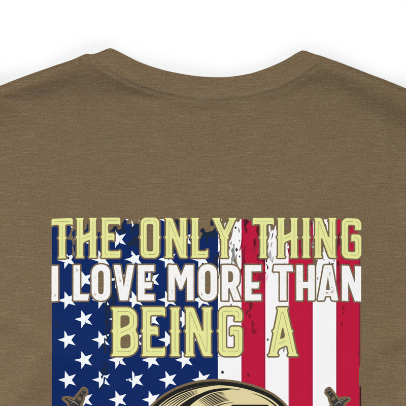 Veteran-Grandpa Pride: The Ultimate Military Design T-Shirt for Proud Grandfathers!