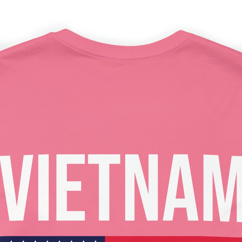 Honoring the Sacrifice: Military T-Shirt with 'Vietnam Veteran' Design