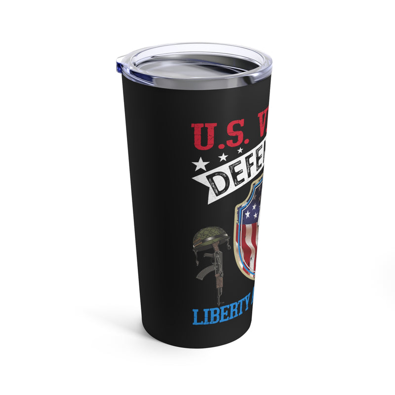 Defender of Liberty: Honor the U.S. Veteran Spirit with our 20oz Military Design Tumbler