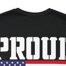 Proud Veteran: Military Design T-Shirt Honoring Courage and Dedication