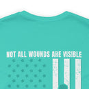 Veteran PTSD Not All Wounds Are Visible Soft cotton T-Shirt