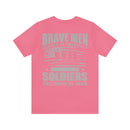 Brave Men Rejoice in Adversity: Soldiers Triumph in War Military Design T-Shirt