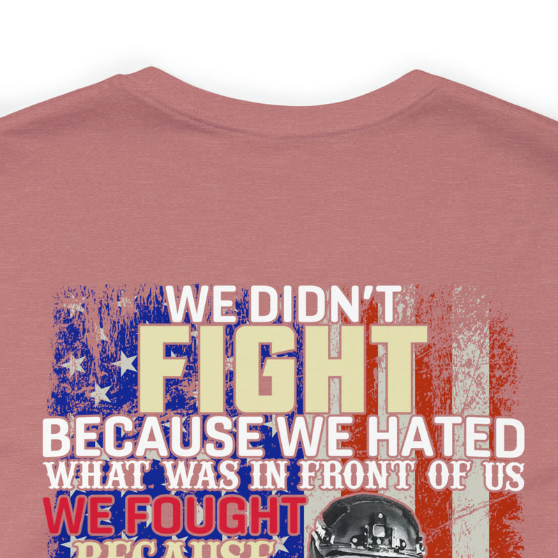 Proud U.S. Veteran: Military Design T-Shirt Celebrating Strong Women and Love for Country