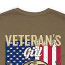 Veteran's Girl: Keep Back 200 Feet - Military Design T-Shirt with Attitude and Pride