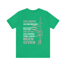 Intelligent Valor: Military Design T-Shirt Celebrating Adaptive Decision-Making