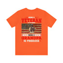 Proud Veteran, Priceless Grandpa: Military Design T-Shirt Celebrating Family and Service