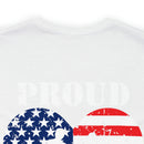 Proud Family Legacy: Military Design T-Shirt Celebrating Service and Unity