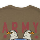 Army Veteran: Nothing Scares Me Military Design T-Shirt