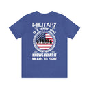 Family of Warriors: Military Design T-Shirt Embracing the Spirit of Battle