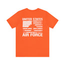 United States Air Force: Military Design T-Shirt Celebrating Valor and Excellence