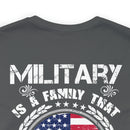 Family of Warriors: Military Design T-Shirt Embracing the Spirit of Battle