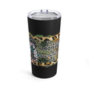 Guardian Love: 20oz Military Design Tumbler - From Protector to Protected