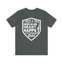Heartfelt Heroes: Military Design T-Shirt - Honoring Veterans on Their Special Day!