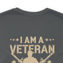 Combat-Inspired: I Am a Veteran - My Oath of Enlistment Has No Expiration Date T-Shirt