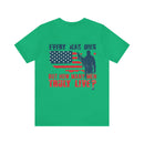 Every Man Dies, but How Many Truly Live? Military Design T-Shirt Embracing Adventure!
