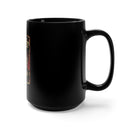 Forget Never 15oz Military Design Black Mug - Commemorate Memorial Day with Remembrance and Respect!